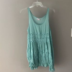 Free People Aqua Dress